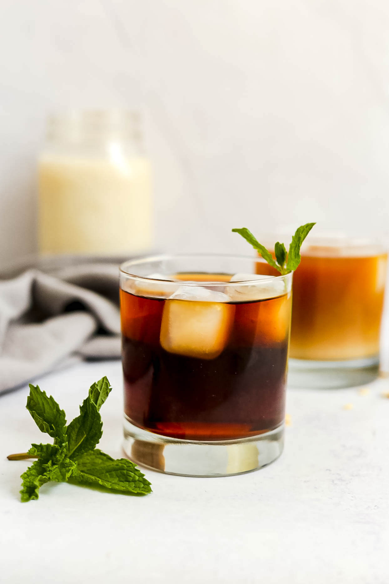Decaf Cold Brew Three Ways